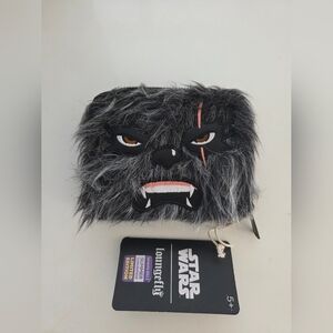 Loungefly Star Wars Furry Black and Gray Wallet